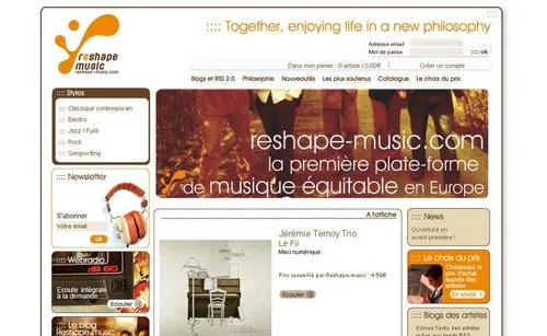 reshape music