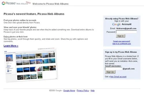 picassaweb