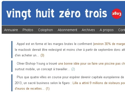 Intégration des notes courtes sur le blog — photo 1