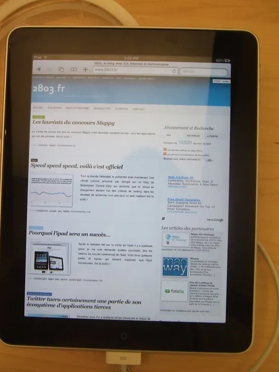 DSCF3606 2803.fr sur l'ipad — photo 1