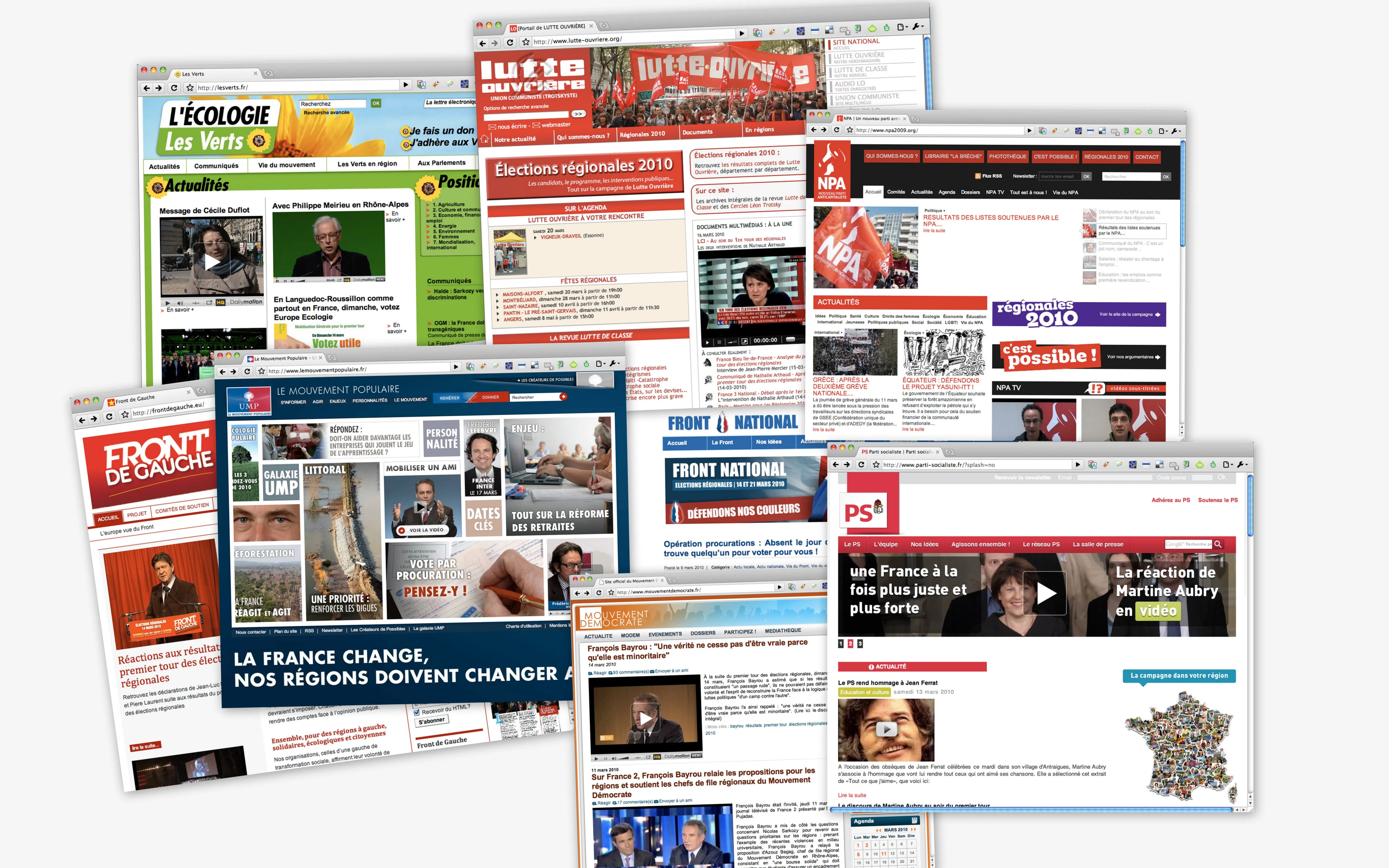 Etude : Qui sont les internautes qui visitent les sites officiels des partis politiques? — photo 1