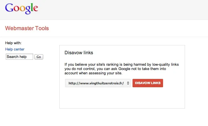 Google propose maintenant un outil pour désavouer les backlinks — photo 1