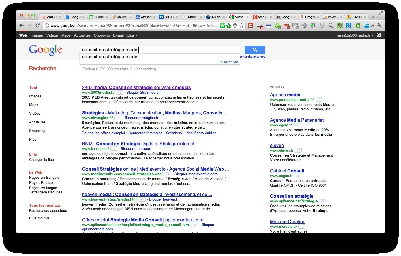 Google ne va t-il pas baisser ses revenus adwords avec le preview? — photo 1