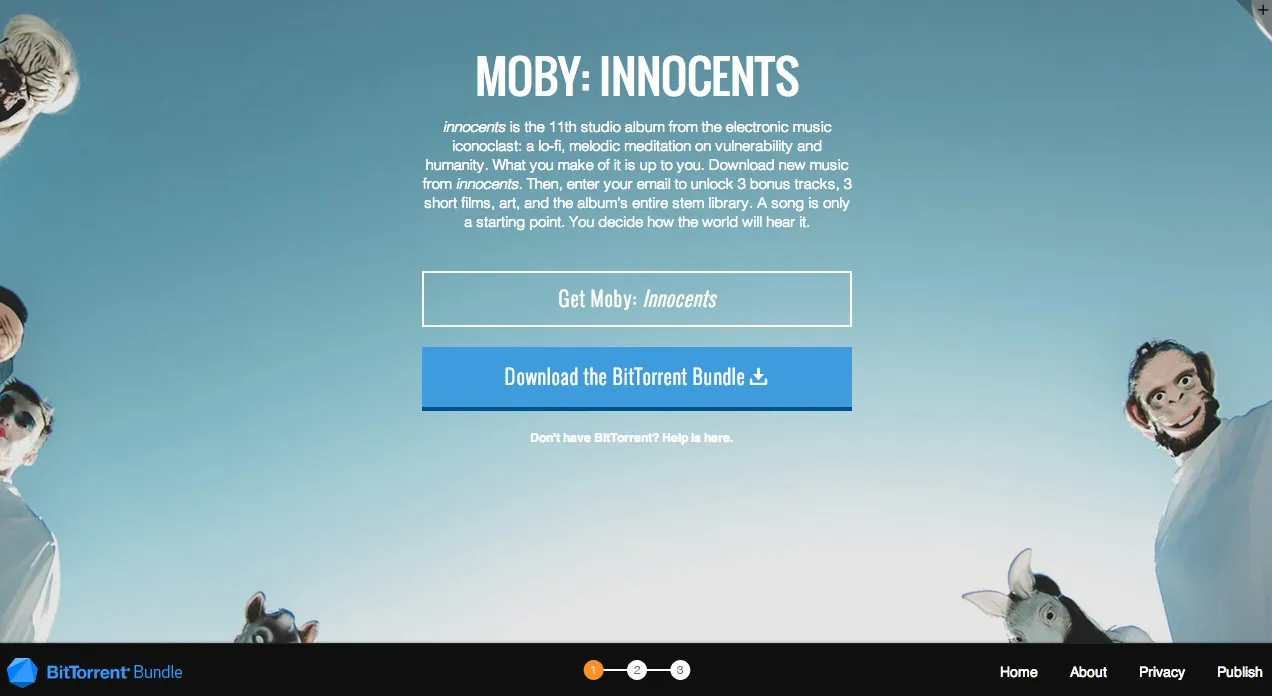 Moby utilise bittorrent pour la promotion de son nouvel album — photo 1