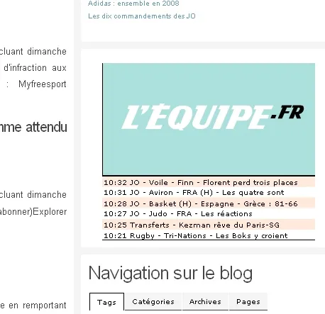 Une bien bonne utilisation d'adsense par l'équipe.fr — photo 1