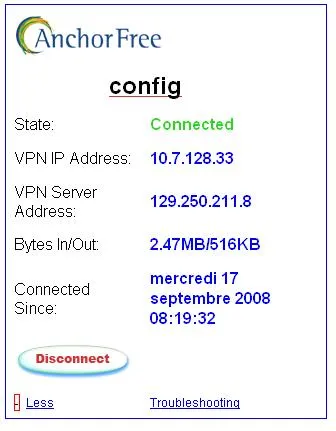 anchorfree Tutoriel : Comment regarder Hulu, abc, IMDB, NBC si l'on habite pas aux US — photo 1