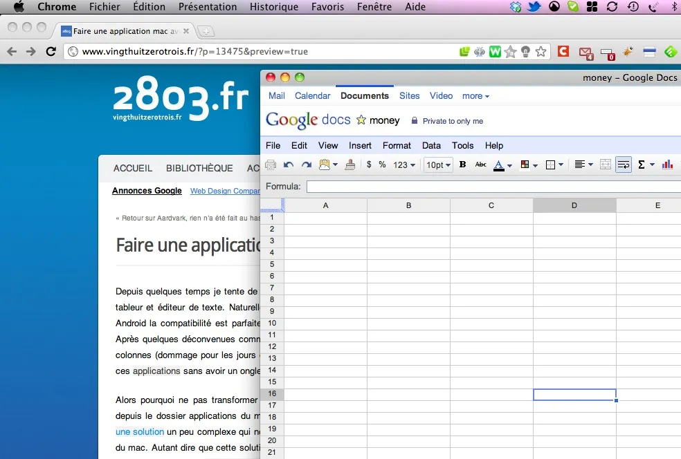 Transformer un site internet en application — photo 1