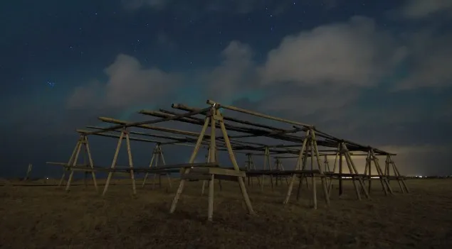 Aurores boréales en timelapse — photo 2