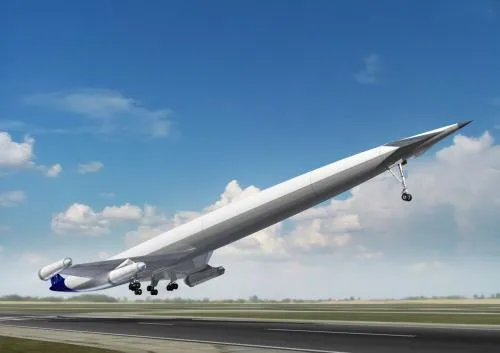 avion supersonique A2