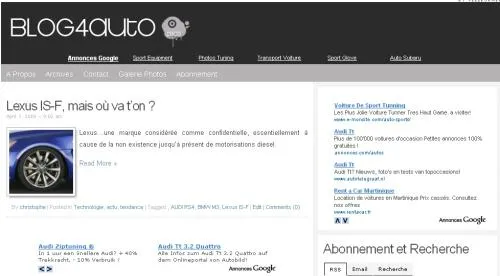 blog auto