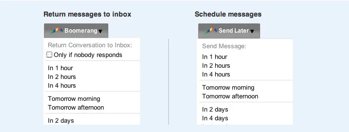 Boomerang for Gmail pour envoyer des emails plus tard — photo 1