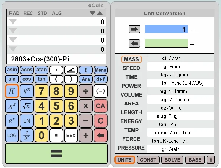 eCalc la calculatrice en ligne — photo 1