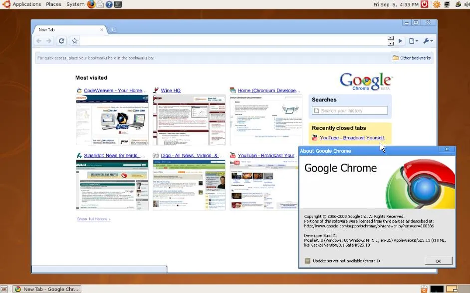 Chrome disponible sous mac et linux grâce à la communauté — photo 2