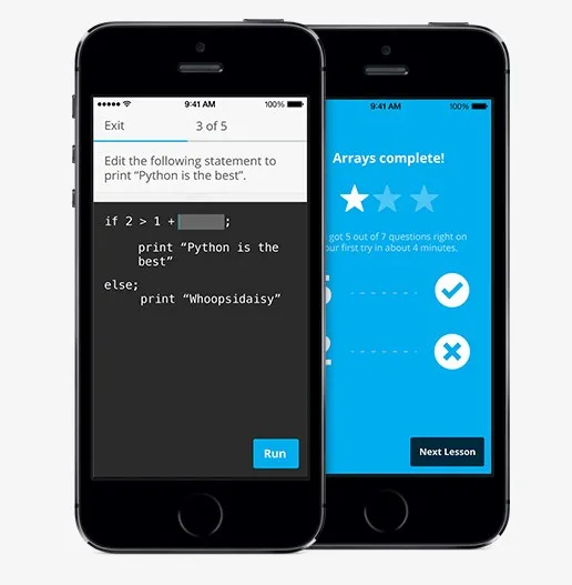 Codecademy propose sa première application pour apprendre à coder — photo 1