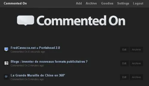 commented on