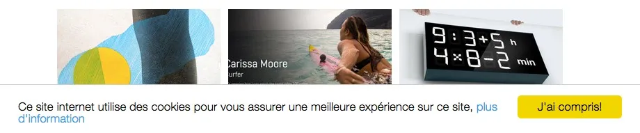 La bonne blague de l'information sur la présence de cookies — photo 1