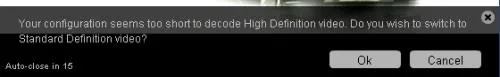 dailymotion HD error