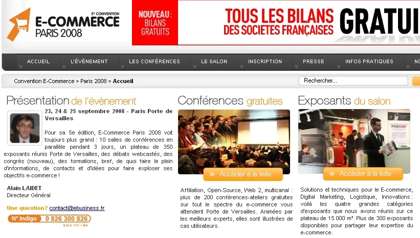 Salon E-Commerce 2008 — photo 1
