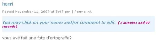 edit comment