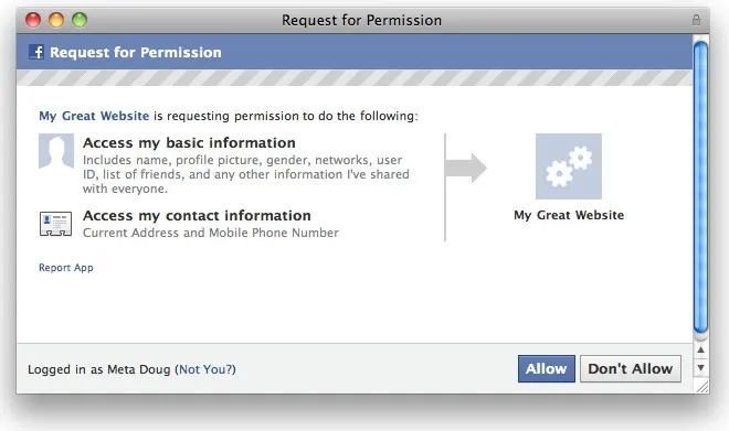 Finalement Facebook partagera vos données — photo 1