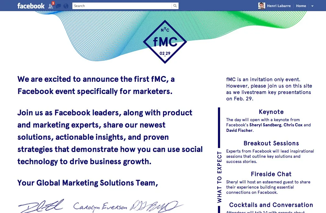 Facebook va proposer la timeline aux marques — photo 1