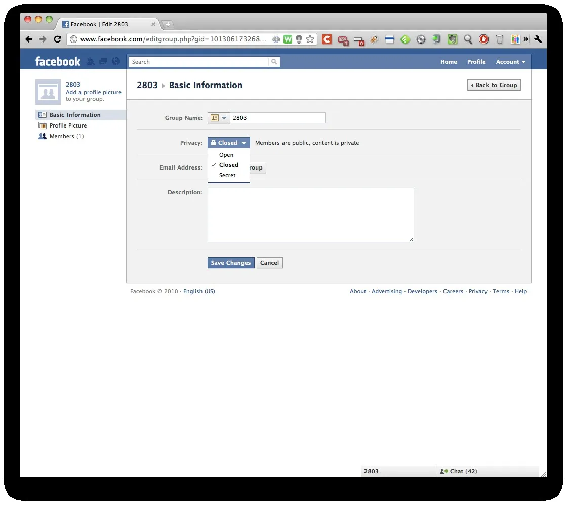 Et Facebook réinventa le principe du groupe privé... — photo 1