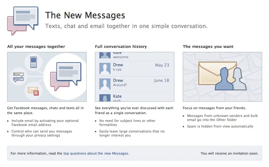 Obtenir une adresse email Facebook — photo 1