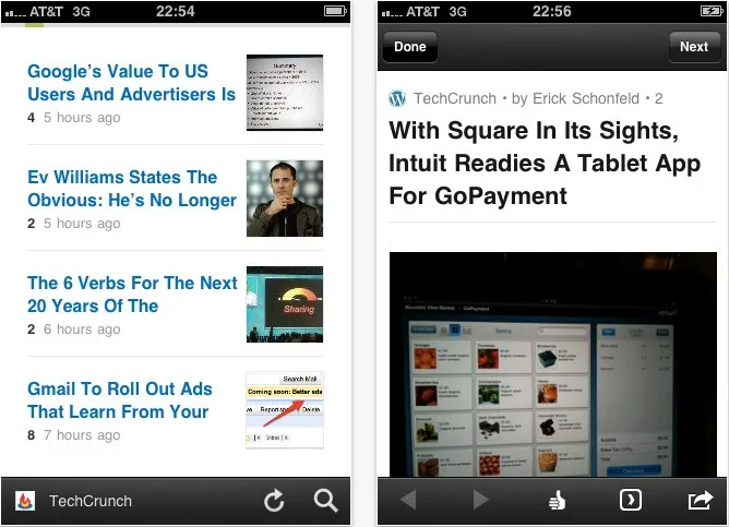 feedly-mobile-2 Feedly Mobile 2.0 à l'attaque de FlipBoard — photo 5