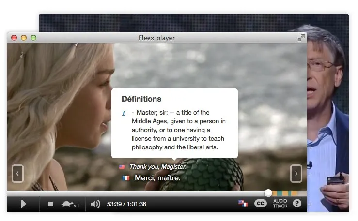 Fleex.tv pour améliorer son anglais en regardant des films — photo 1