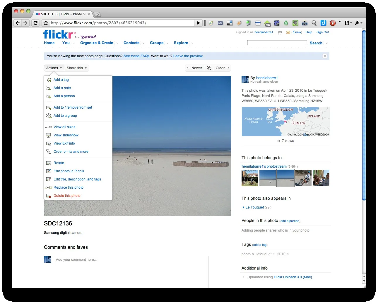 Flickr se refait une beauté avec une nouvelle mise en page — photo 3
