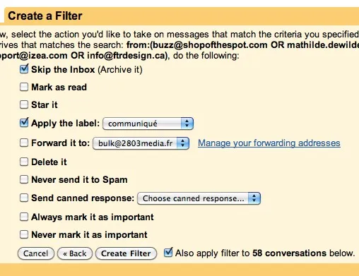 Blackberry, bien configurer Gmail en imap — photo 1