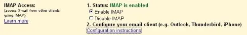 gmail imap