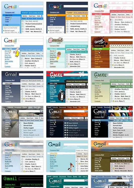 gmail-themes Gmail, des thèmes pour séduire les utilisateurs? — photo 1