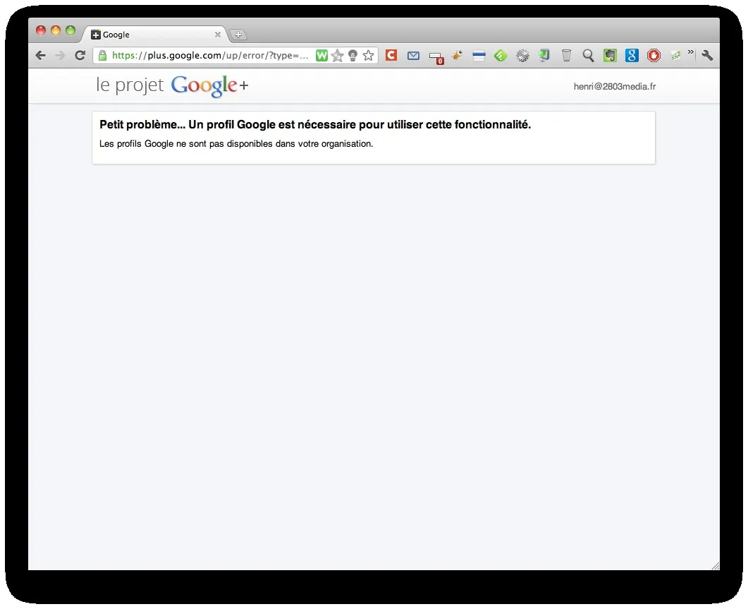 Google+ : Facebook, Flickr, Foursquare, Skype en plus simple? — photo 1