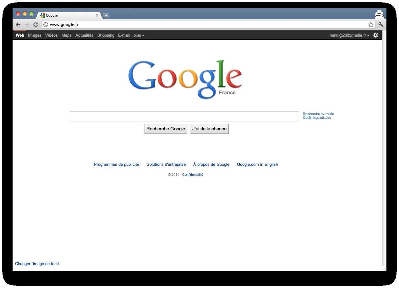 Nouvelle page d'accueil de Google — photo 1