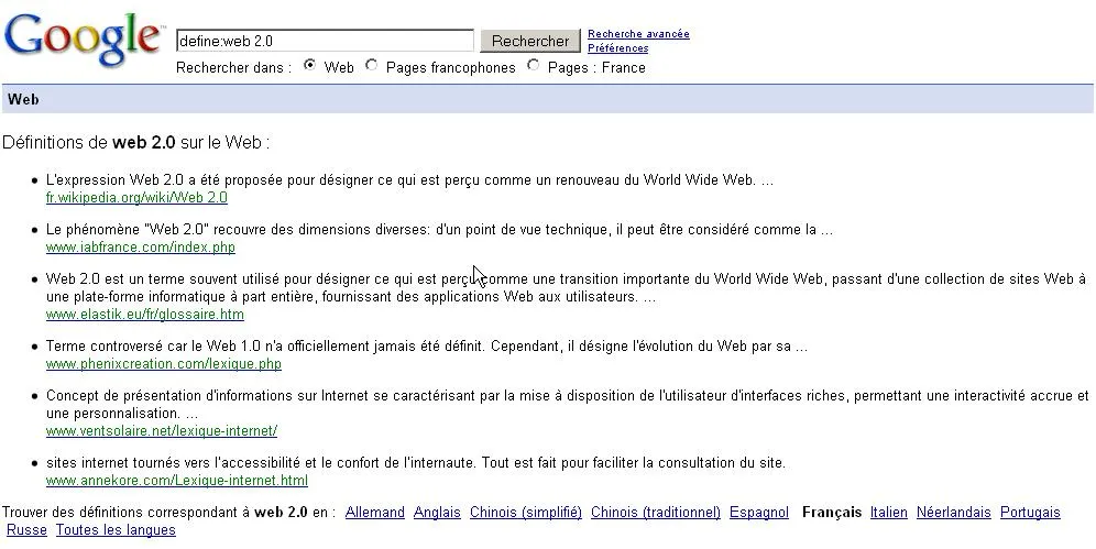 Chercher une définition avec Google — photo 1