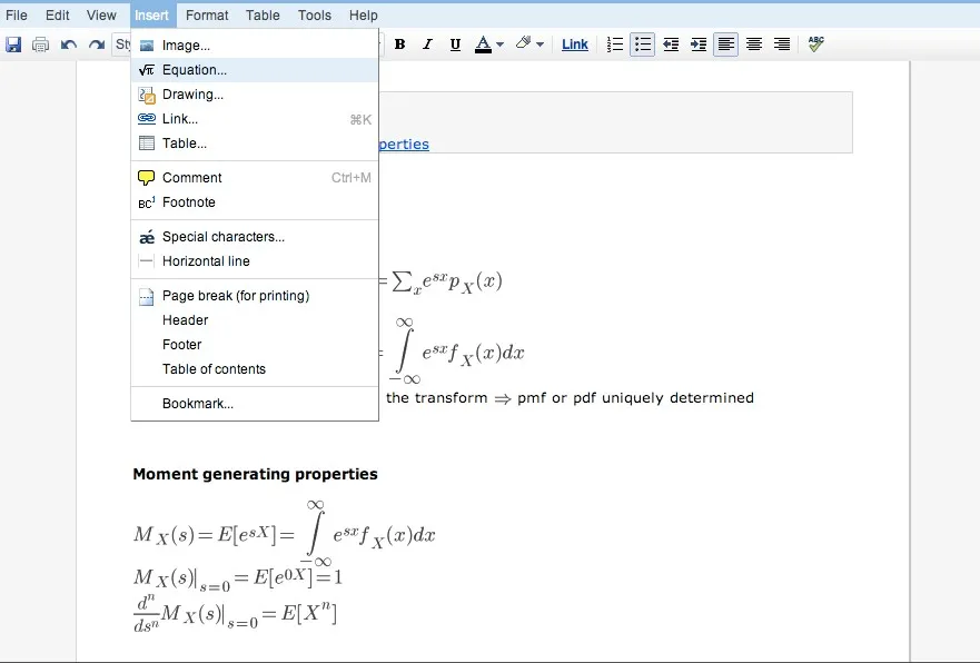 google-docs-equation
