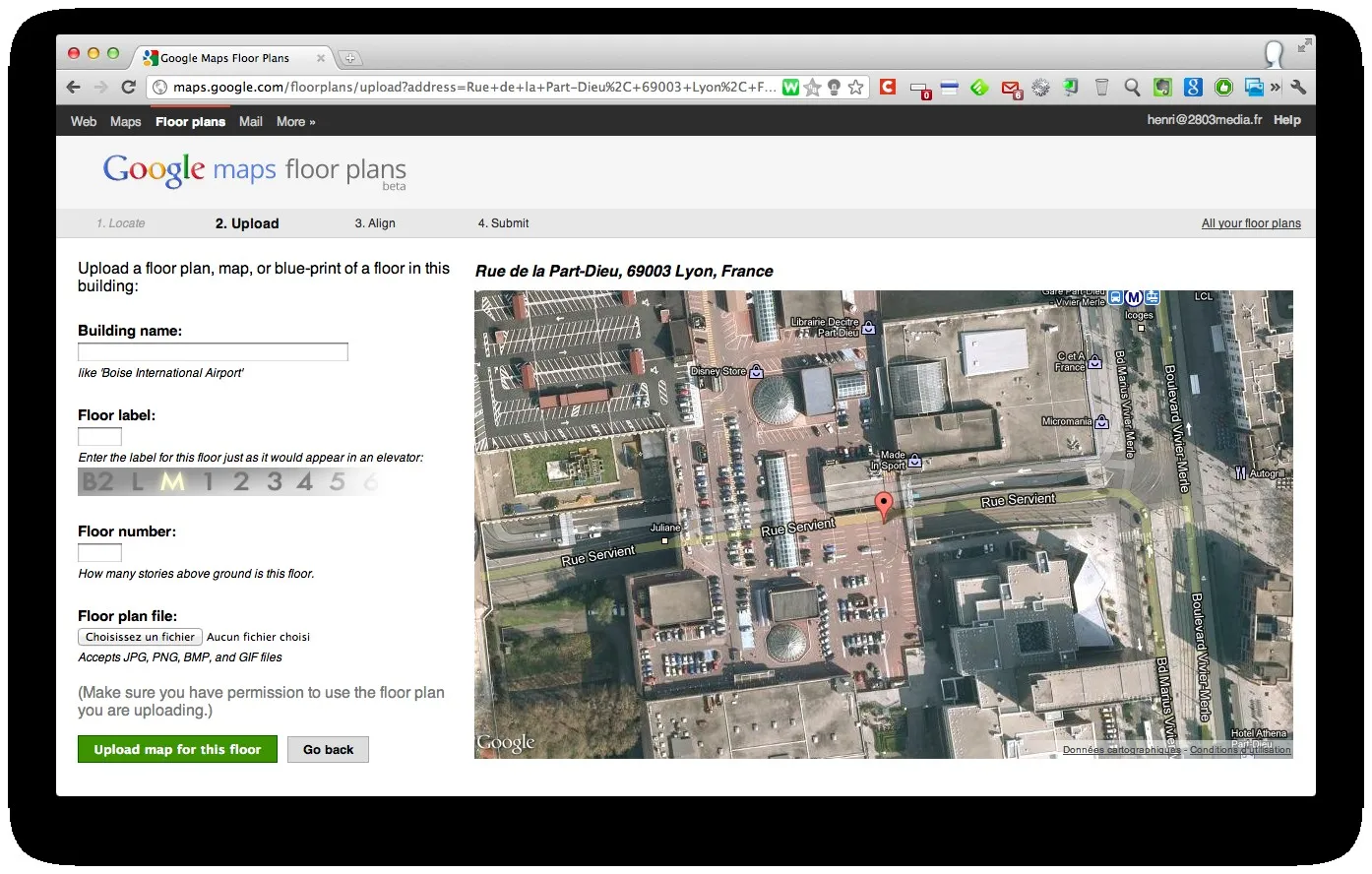 Google maps en mode indoor maintenant — photo 2