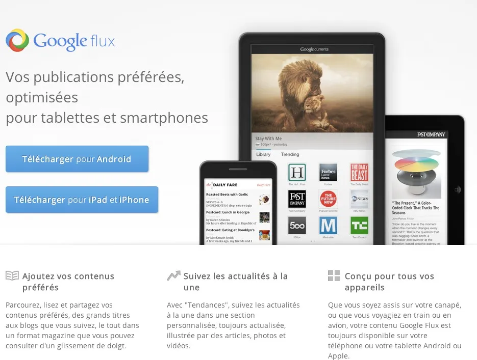 Google Currents débarque en France — photo 1