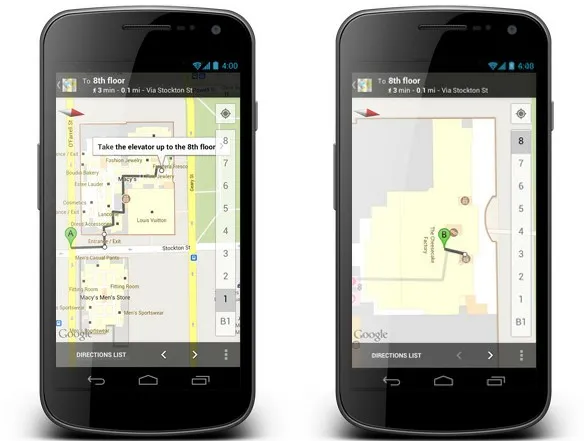 Google propose aussi des itinéraires dans les bâtiments — photo 1