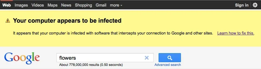 Google détecte les malwares présents sur les ordinateurs — photo 1