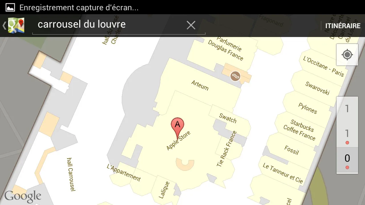 google-maps-indoor-2 Google Map indoors est disponible en France — photo 3