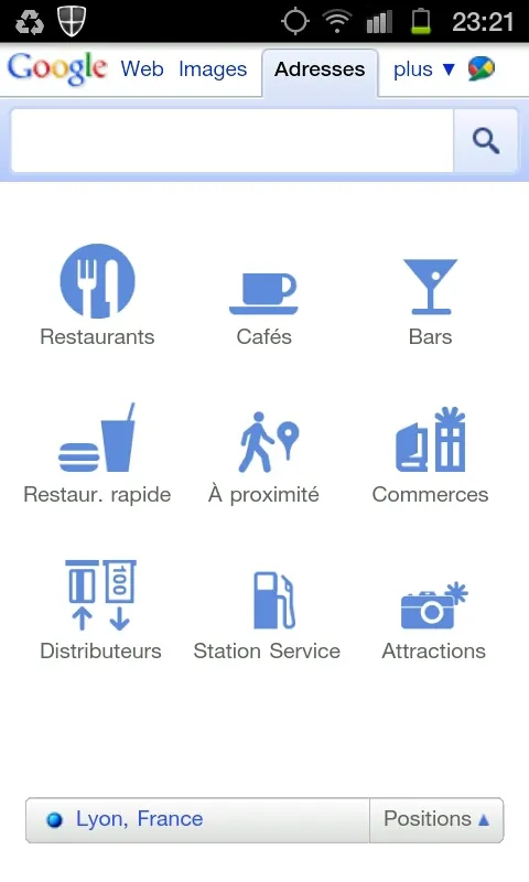 google-mobile-3 Plus de local pour la version mobile de Google, recherche par images et vocale — photo 3