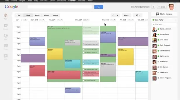 Des nouvelles fonctionnalités pour Google Calendar, Google contacts? — photo 1
