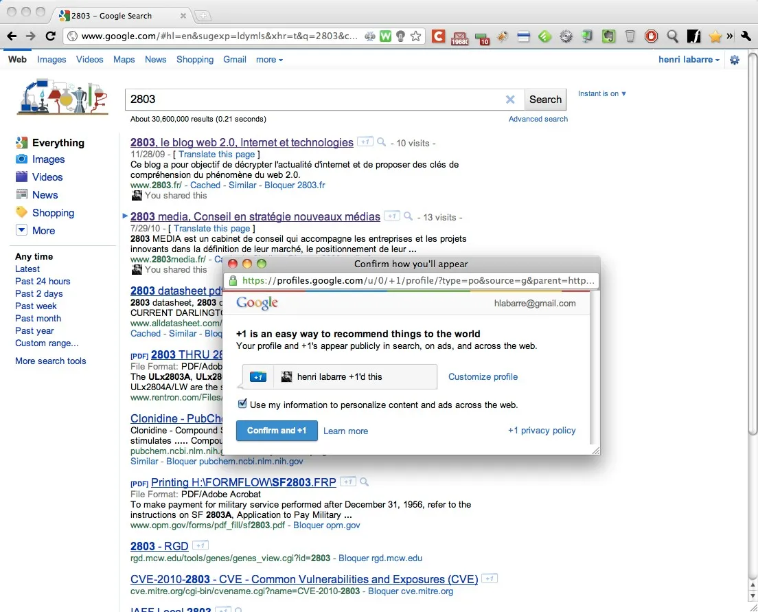 Google +1 comme un like, enfin presque! — photo 1
