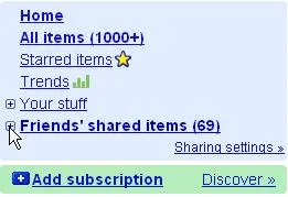 Faut il partager ses propres articles dans Google Reader? — photo 1