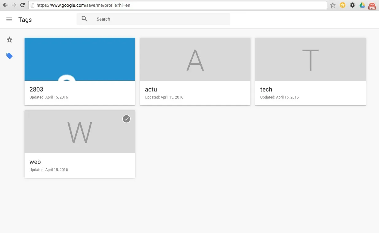 Google Save nouvel essai de Google pour gérer les favoris web — photo 2
