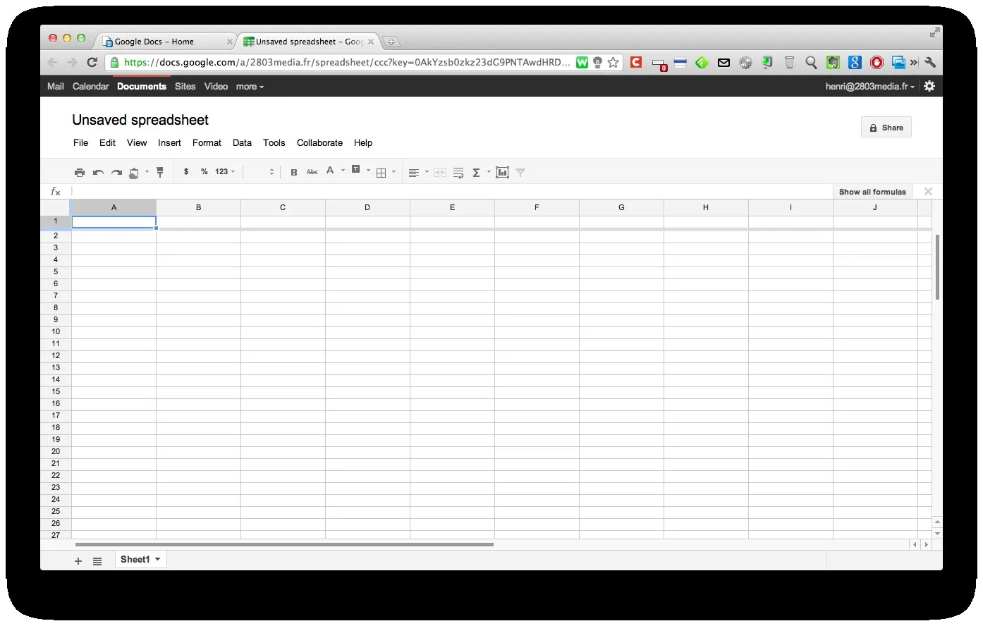 Nouveau look pour Google Docs et Spreadsheet — photo 1