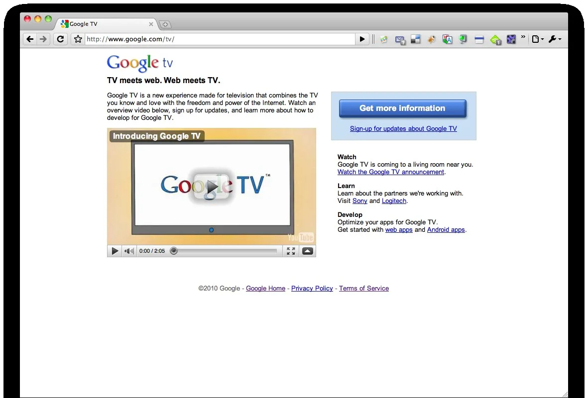 Google TV, mais où sont les films? — photo 1