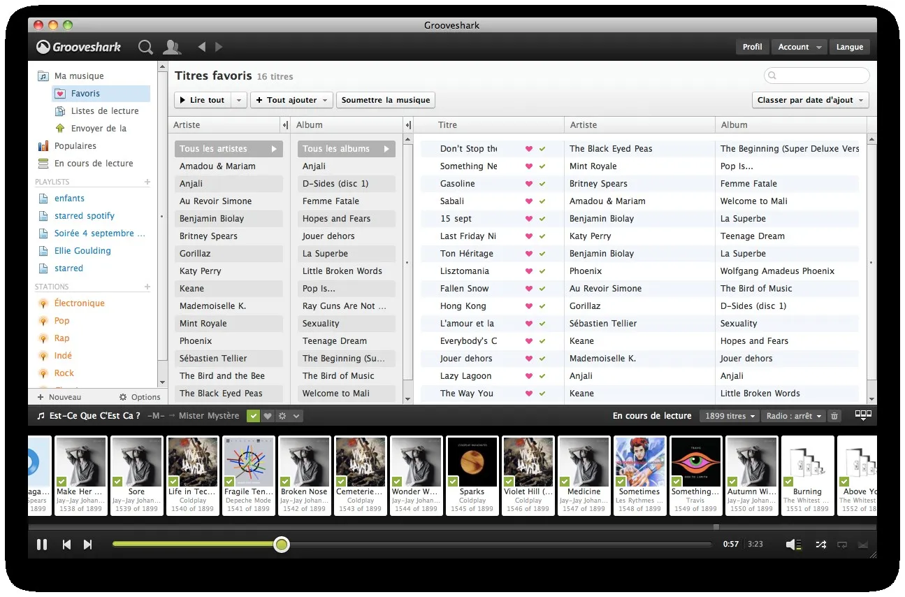 Grooveshark la meilleure offre musicale du moment, devant Spotify — photo 2